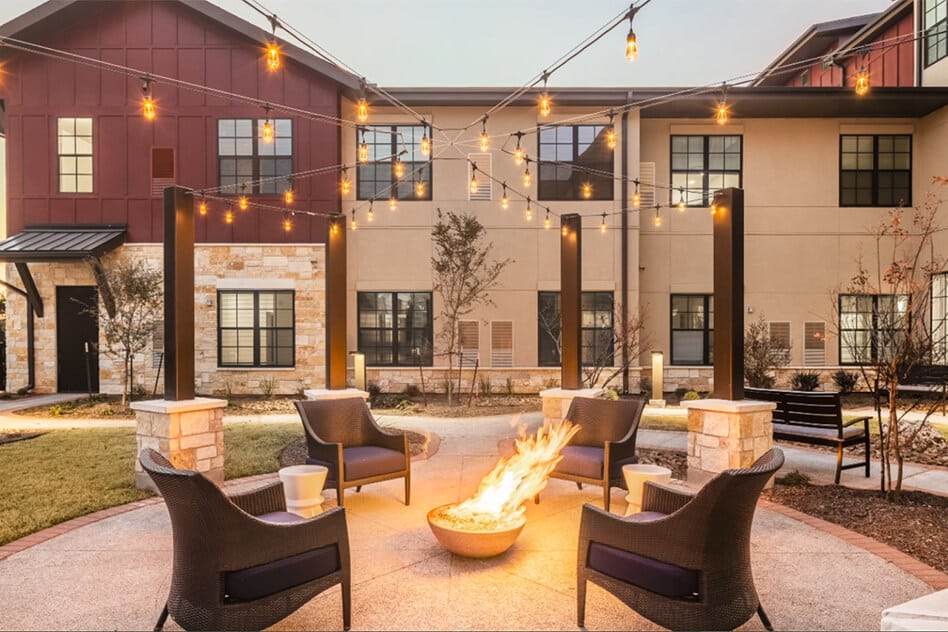Patio and firepit image